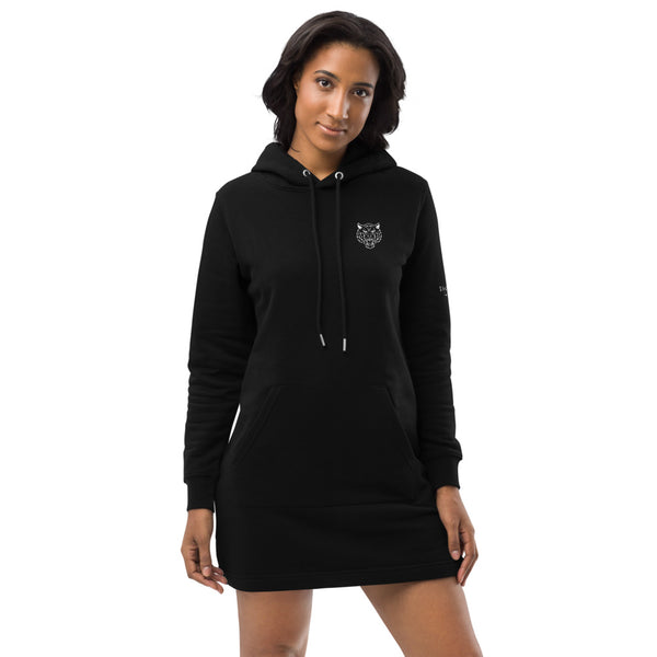 Split Logo Hoodie dress