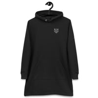 Split Logo Hoodie dress