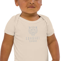 Organic cotton baby bodysuit