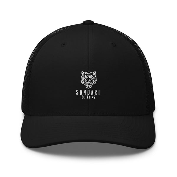 Trucker Cap with full white logo