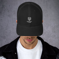 Trucker Cap with full white logo