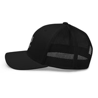 Trucker Cap with full white logo