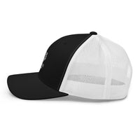 Trucker Cap with full white logo