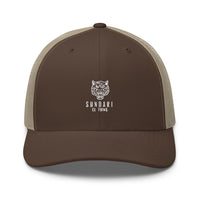 Trucker Cap with full white logo