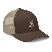 Trucker Cap with full white logo