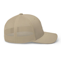 Trucker Cap with full white logo