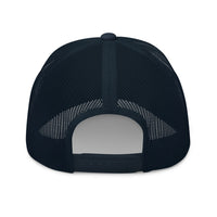 Trucker Cap with full white logo