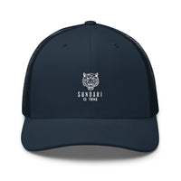Trucker Cap with full white logo