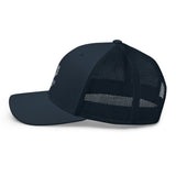 Trucker Cap with full white logo