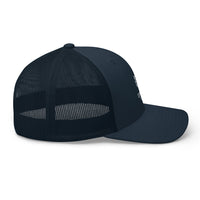 Trucker Cap with full white logo