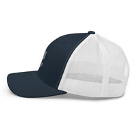 Trucker Cap with full white logo