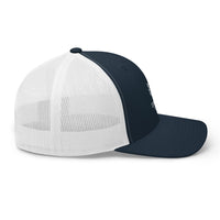 Trucker Cap with full white logo