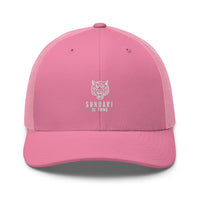 Trucker Cap with full white logo