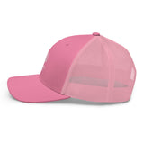 Trucker Cap with full white logo