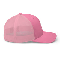 Trucker Cap with full white logo