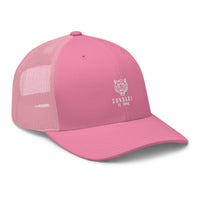 Trucker Cap with full white logo