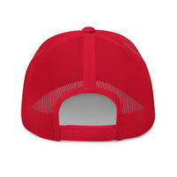 Trucker Cap with full white logo