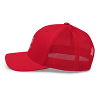 Trucker Cap with full white logo