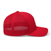 Trucker Cap with full white logo