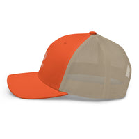 Trucker Cap with full white logo