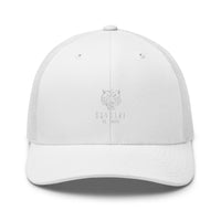 Trucker Cap with full white logo