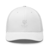 Trucker Cap with full white logo