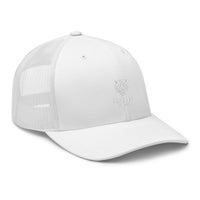 Trucker Cap with full white logo