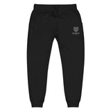 Unisex fleece sweatpants with full logo