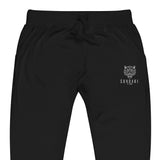 Unisex fleece sweatpants with full logo