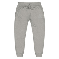 Unisex fleece sweatpants with full logo