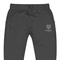 Unisex fleece sweatpants with full logo